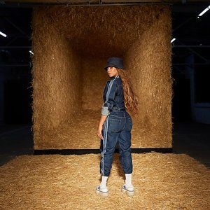 Ivy Park Denim Boiler Suit -- Size Small (All-Gender)